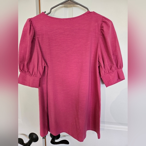 NWT Doe & Rae hot pink top - Picture 4 of 4